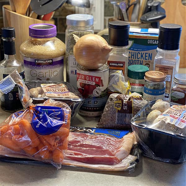 lentil mushroom soup ingredients