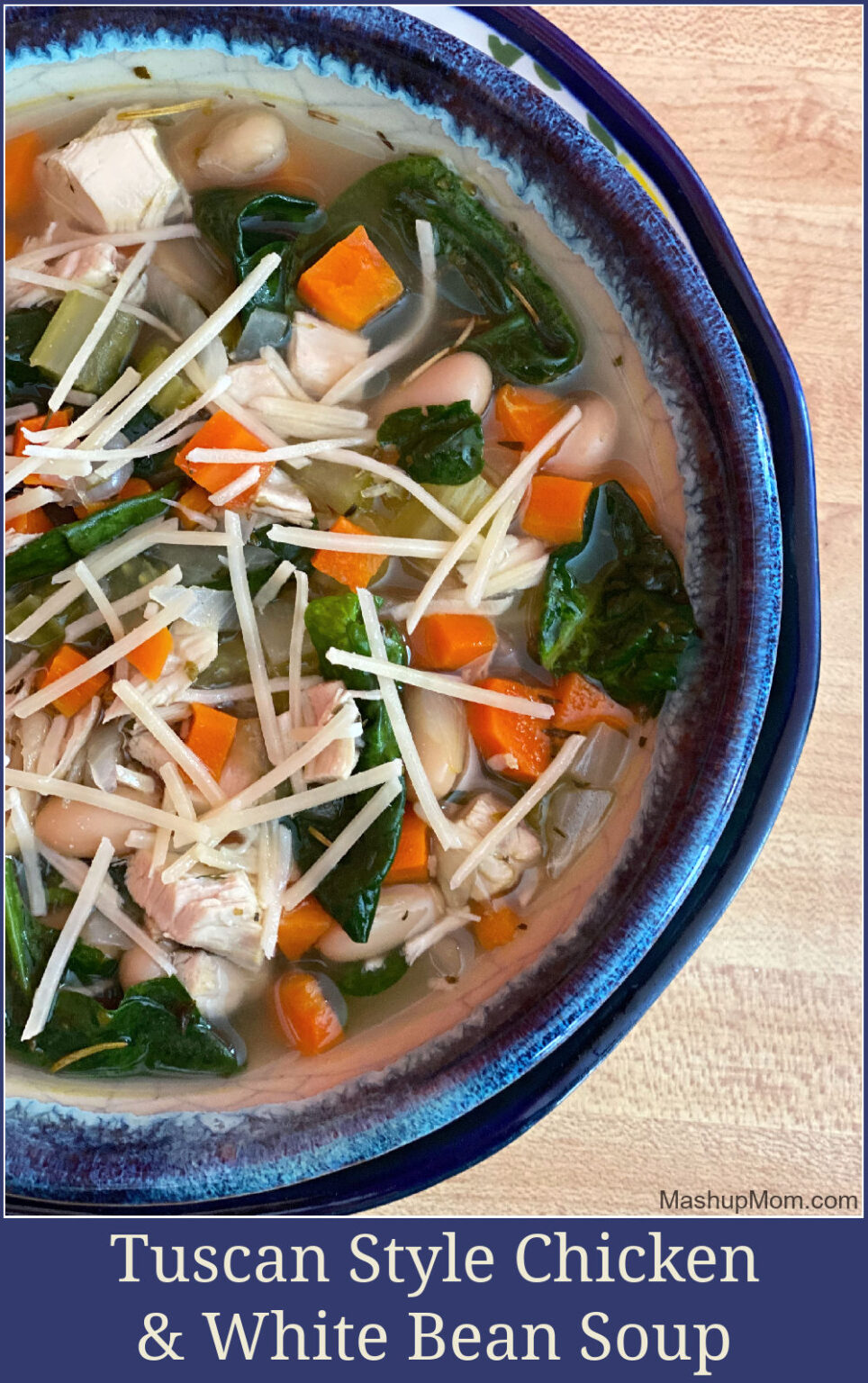 Tuscan Style Chicken & White Bean Soup