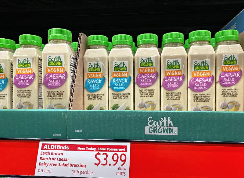 vegan salad dressing at aldi