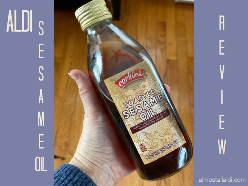 aldi sesame oil review