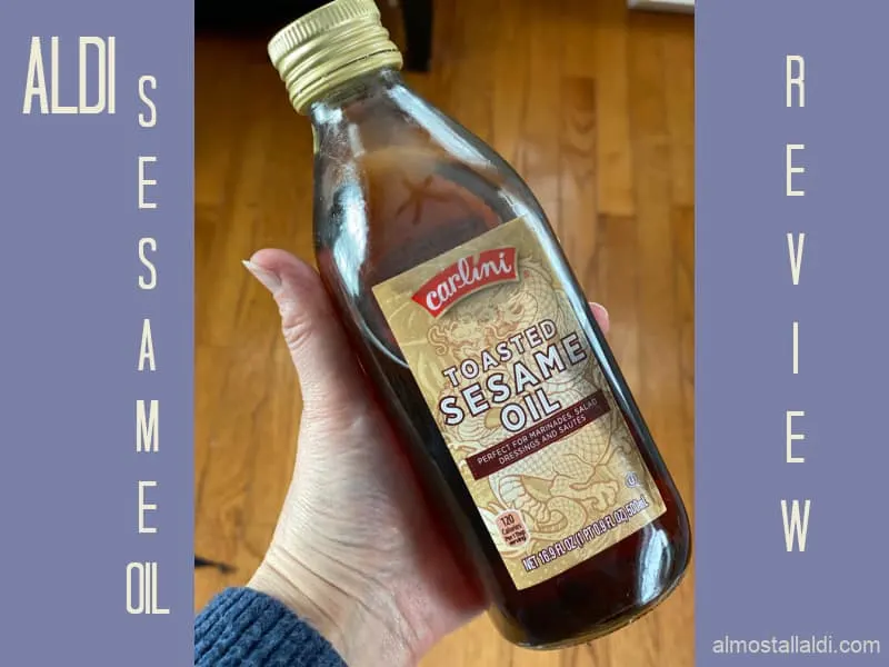 aldi sesame oil review