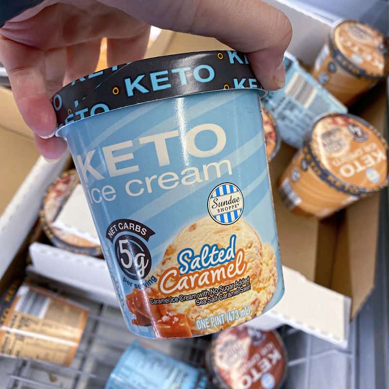 keto ice cream at aldi