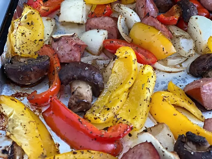 oven roasted vegetables