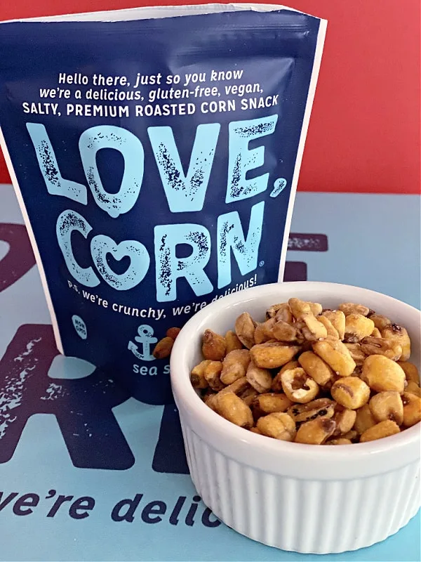 LOVE CORN Sea Salt, Delicious Crunchy Corn Natural Snack