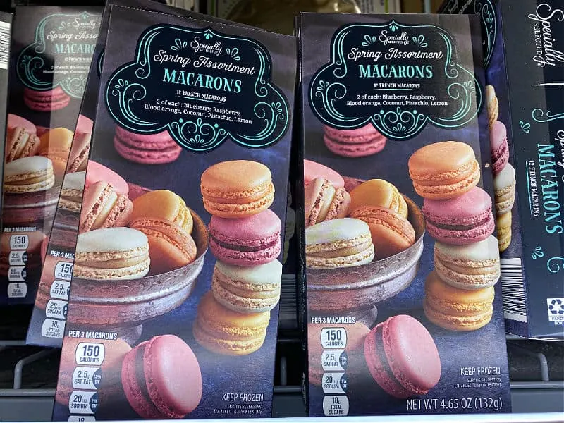 spring macarons in this week's ALDI Finds
