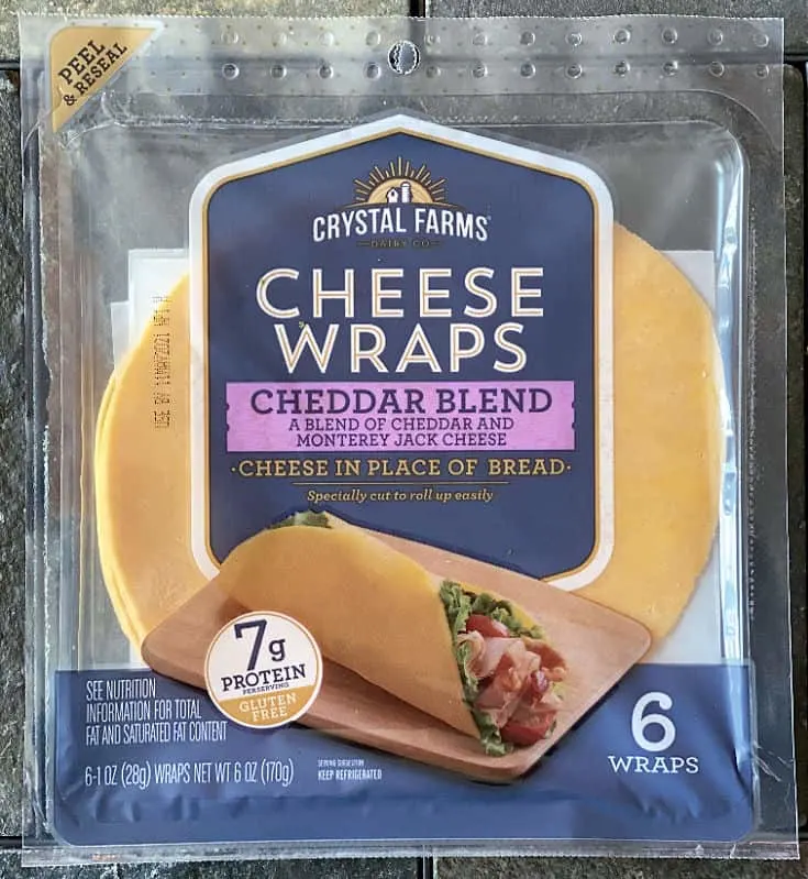 New Cheddar Blend Cheese Wraps