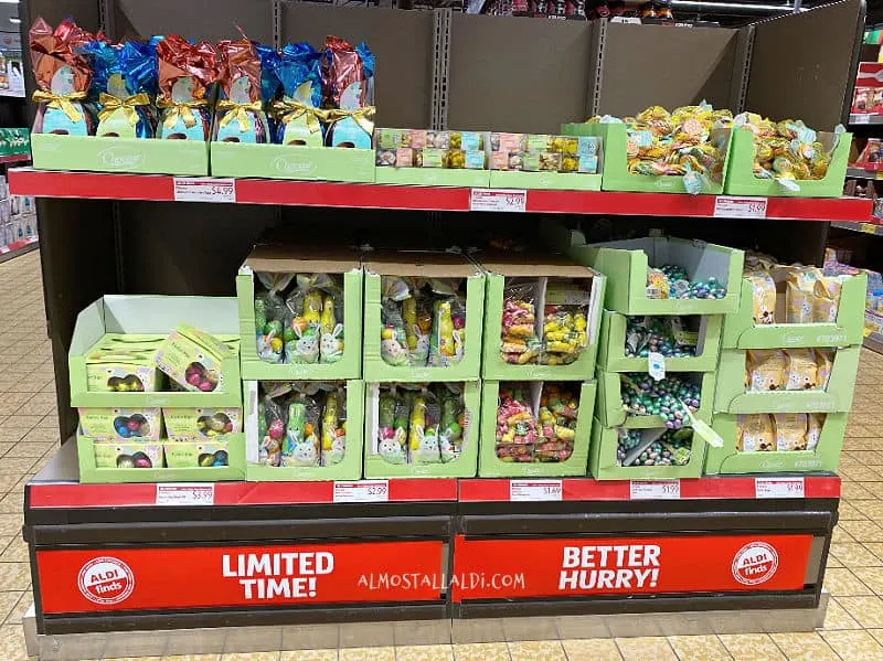 Easter Candy in this week's ALDI Finds