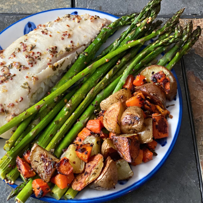 Sheet Pan Tilapia Dinner