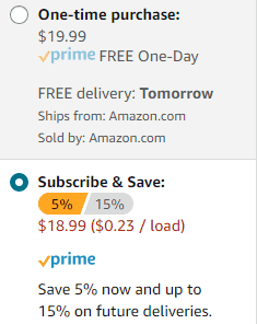 Prime Free Shipping: One-Day Delivery on $1 Orders