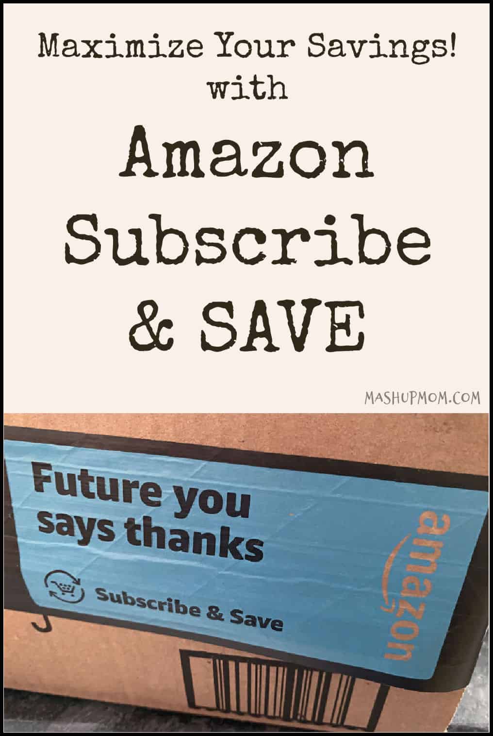 Maximize Your Savings with  Subscribe & Save