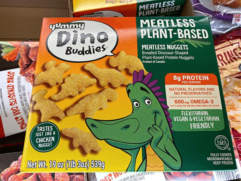 meatless chicken nuggets at aldi
