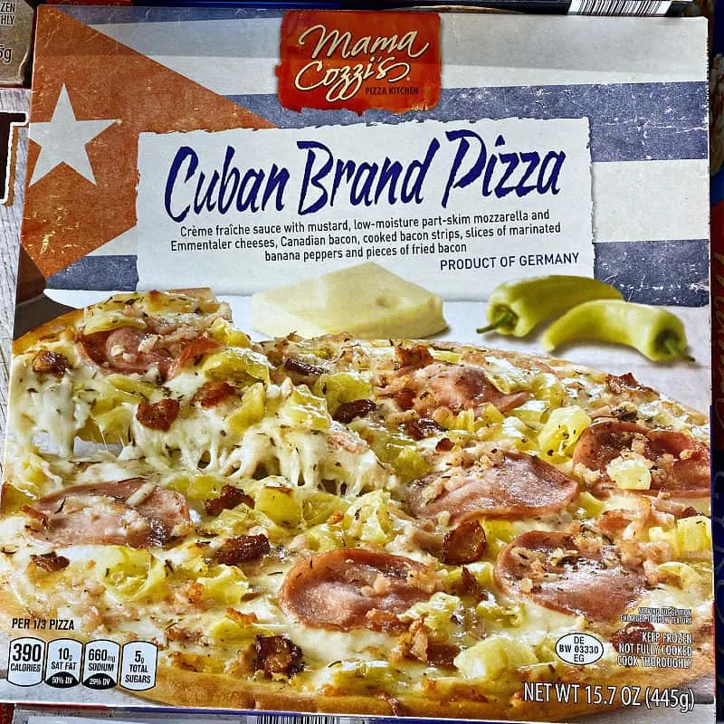 cuban pizza in this week's ALDI Finds
