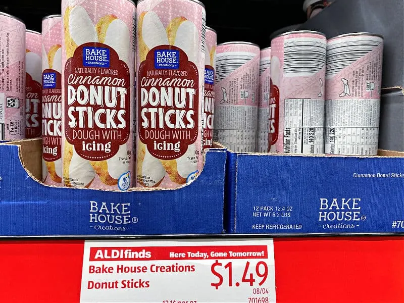 donut sticks at ALDI