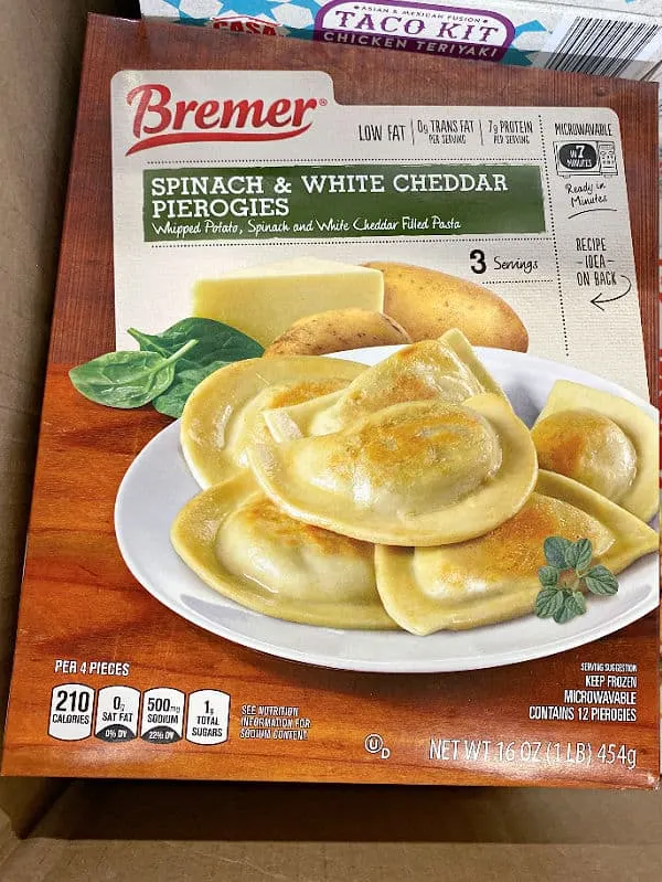 aldi frozen pierogies