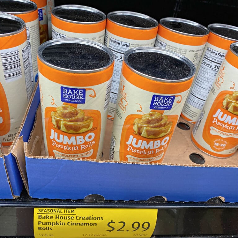 ALDI Finds 9/29/21: 99 cent cards, shrimp spring rolls, & pumpkin cinnamon rolls