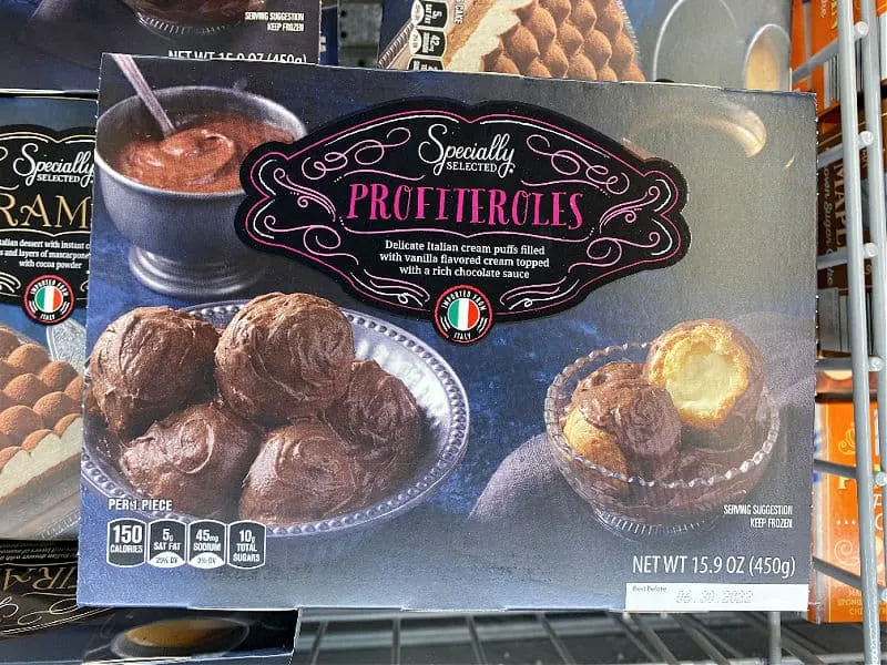 aldi profiteroles