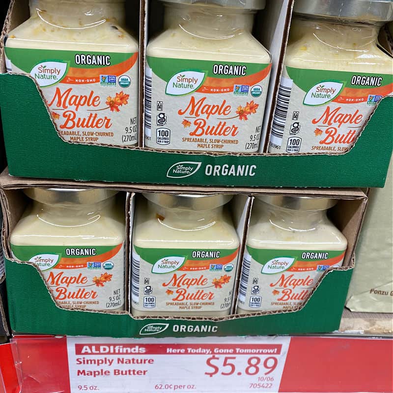 organic maple butter