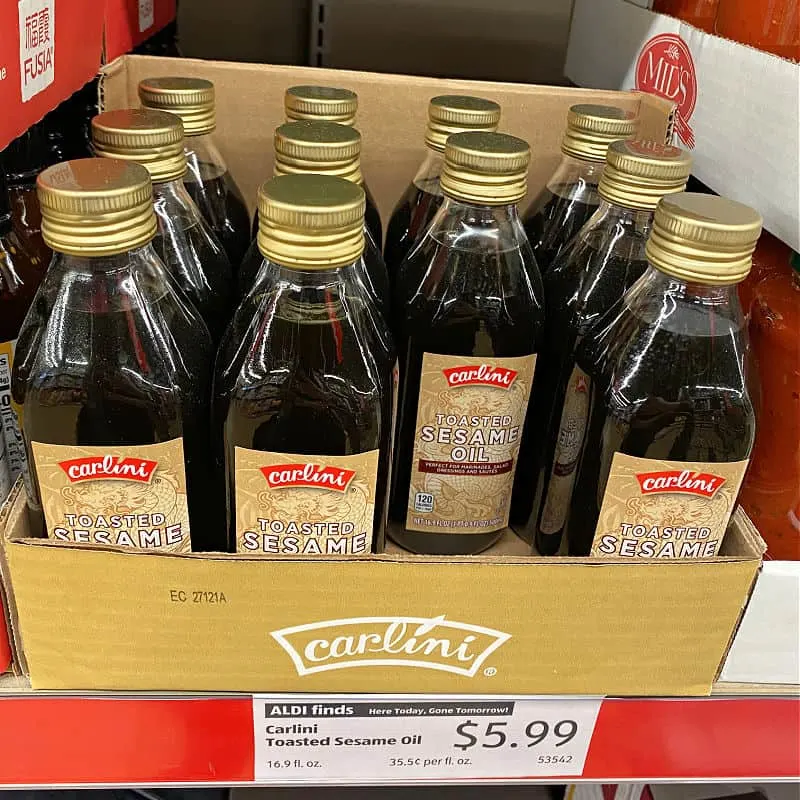 sesame oil at aldi