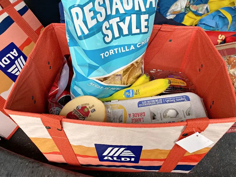 aldi box bag