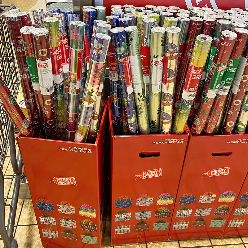 gift wrap at aldi