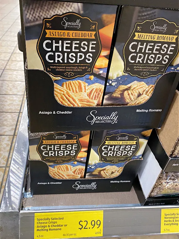 cheese crisps at aldi