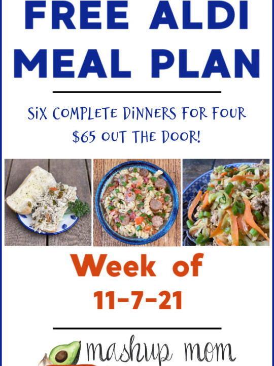 aldi meal plans Archives - Mashup Mom
