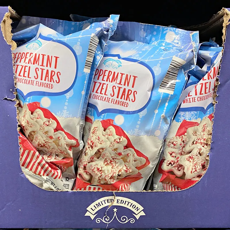 peppermint pretzel stars