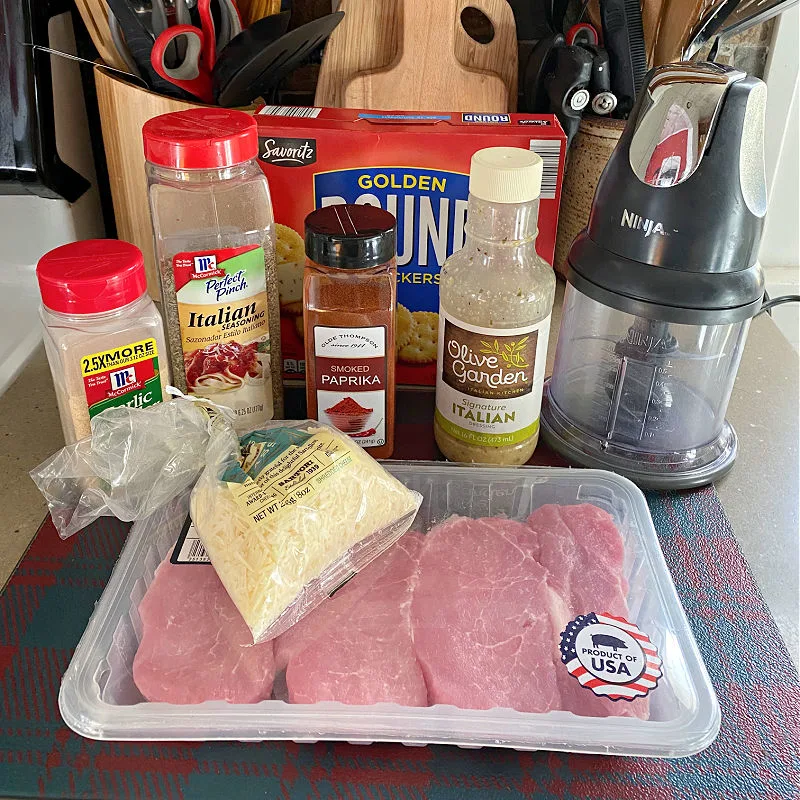 ritz cracker pork chop ingredients