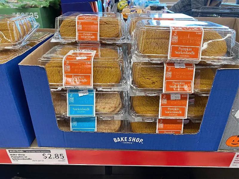 snickerdoodle cookies at aldi