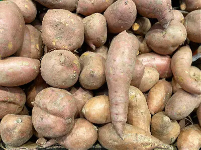 sweet potatoes at aldi