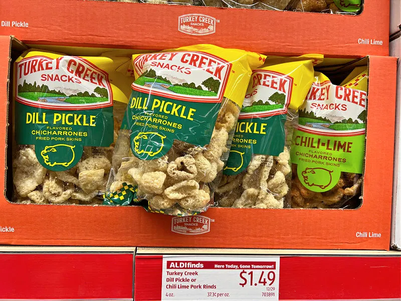 dill pickle chicharrones