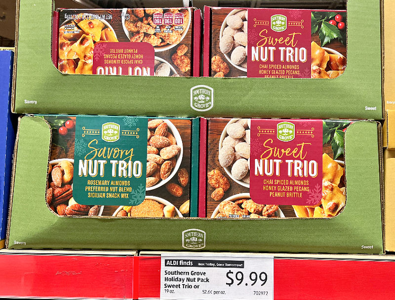 savory or sweet nut trios