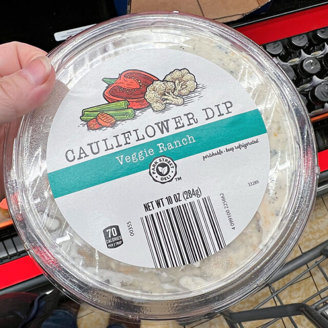 Meal prep containers and vegan cheese sticks ALDI Finds week of 2/2/22