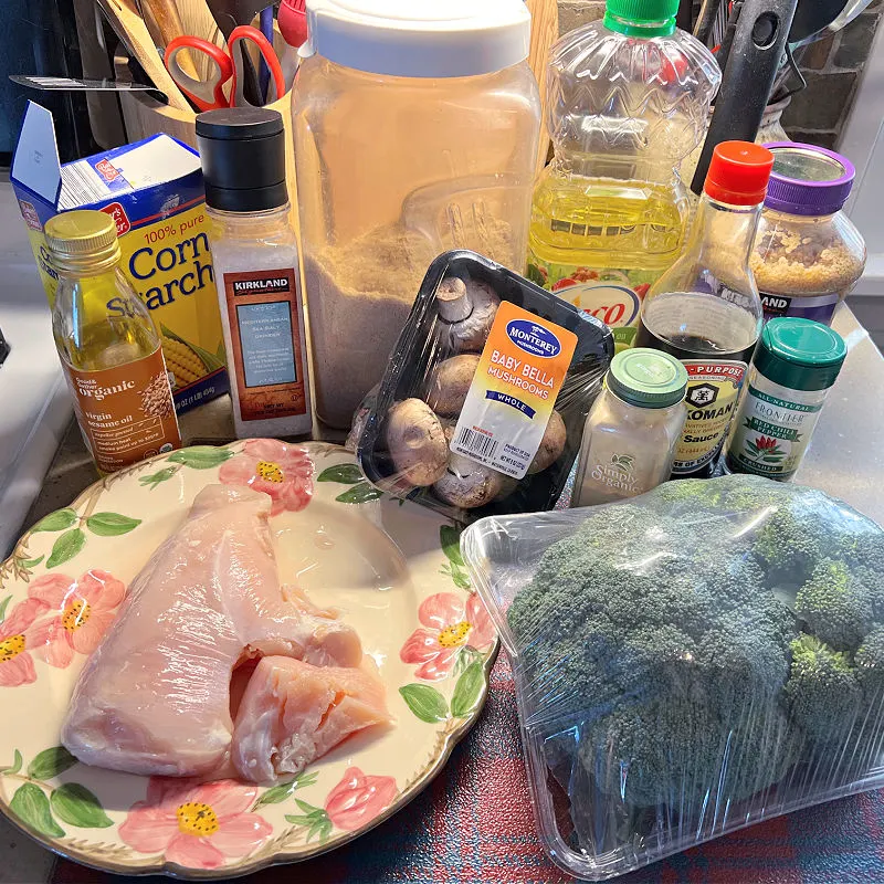 chicken broccoli stir fry ingredients