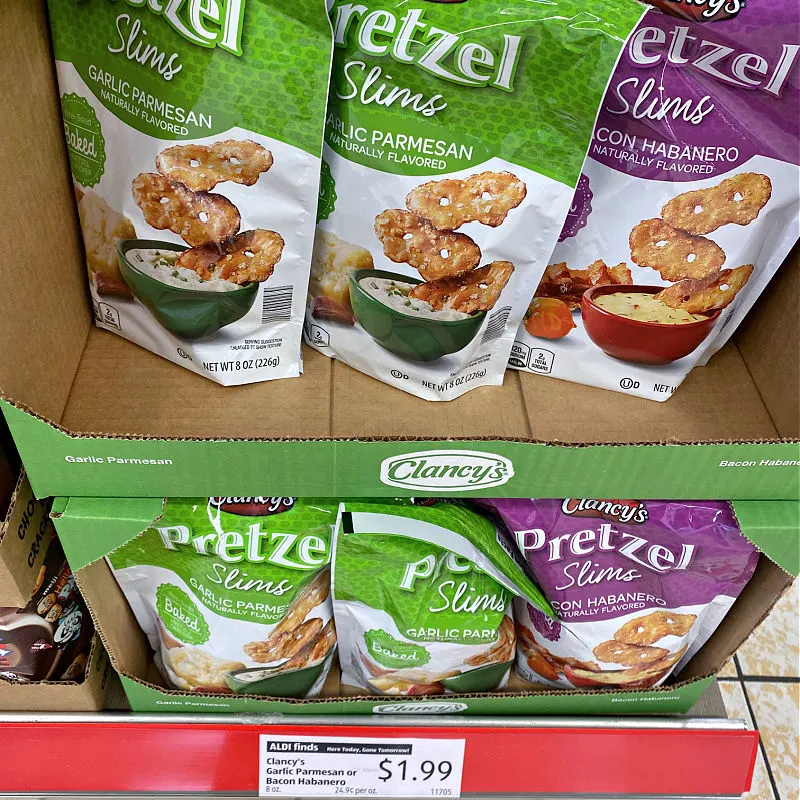 pretzel slims at aldi