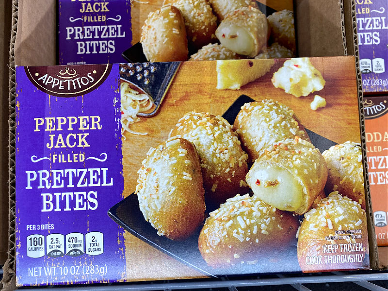 filled pretzel bites