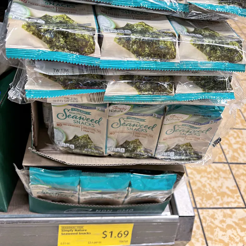 seaweed snacks