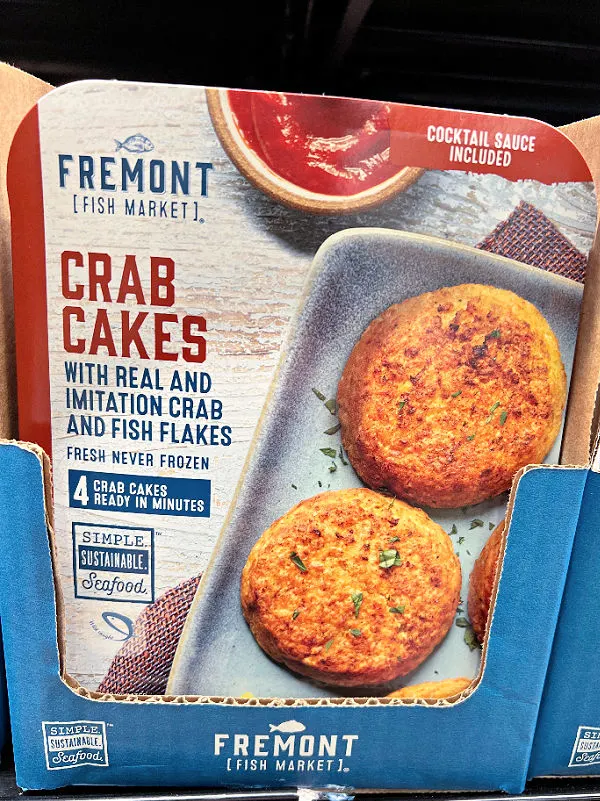 refrigerated crab cakes