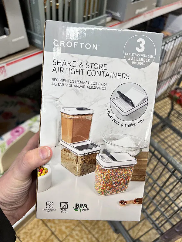 shake and store containers