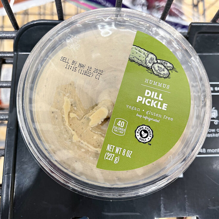 Pickle hummus & pickled herring ALDI Finds week of 3/9/22