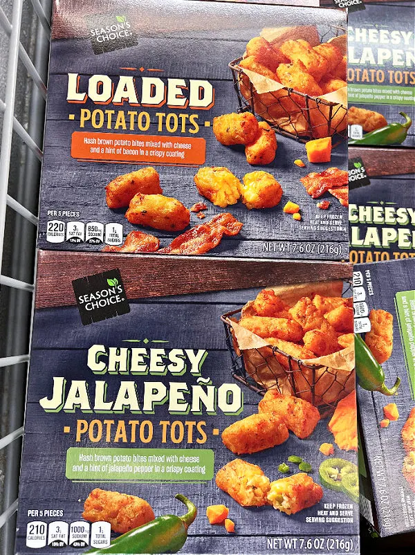 jalapeno and loaded potato tots
