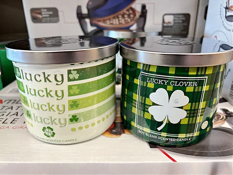st patricks day candles