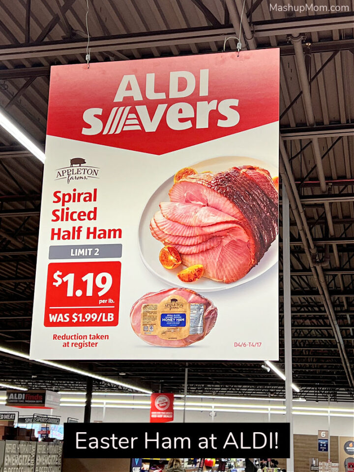Free ALDI Meal Plan week of 4/17/22