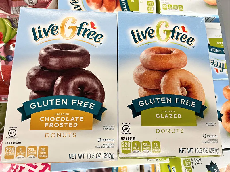 gluten free frozen donuts