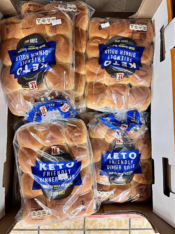 keto dinner rolls at aldi