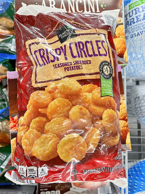 crispy potato circles