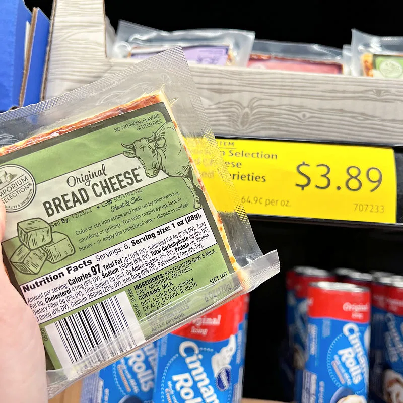 bread cheese at ALDI