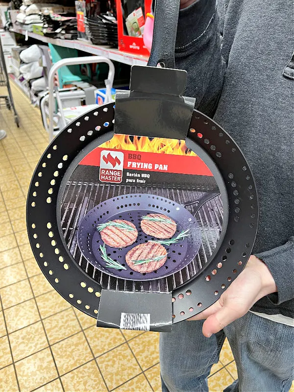 bbq frying pan from aldi