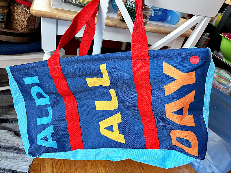 Aldi tote cheap
