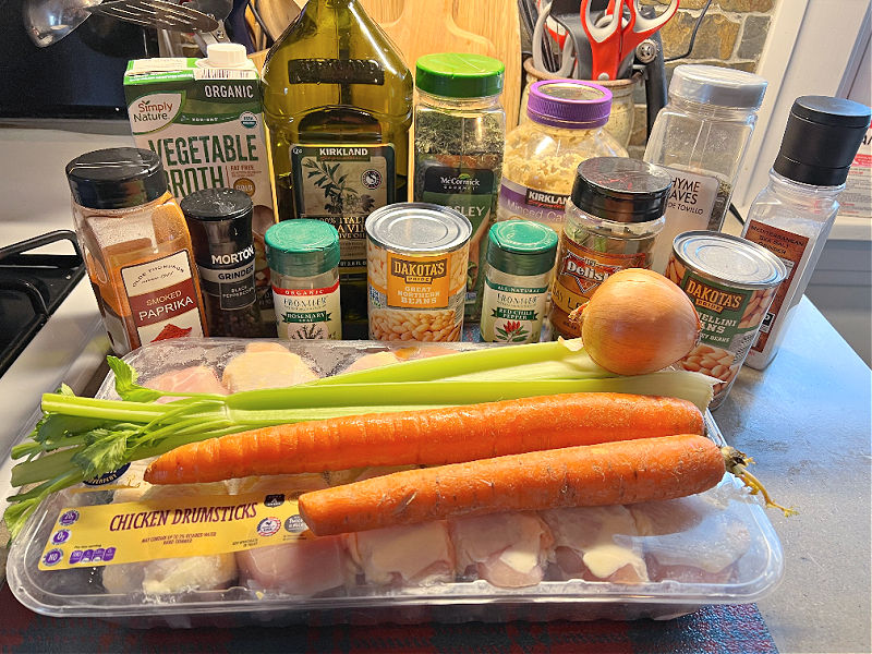 chicken and white bean soup ingredients